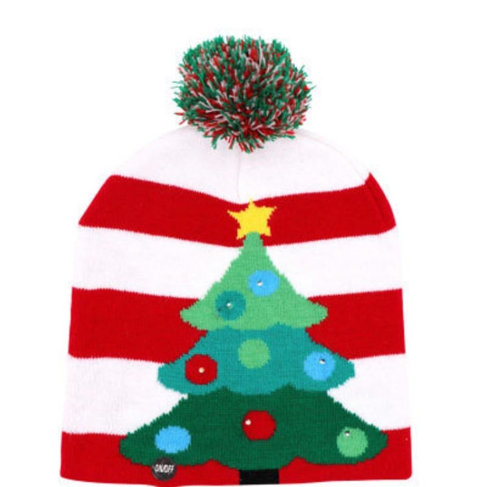 🎄 LED Light-up Christmas Hat 🎩